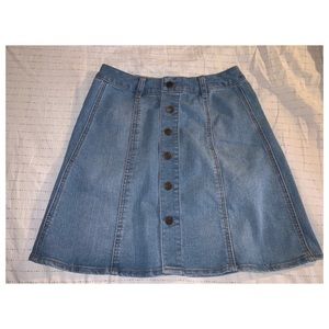 Denim Skirt